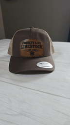 Leather Patch Snapback Trucker Hats