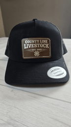 Leather Patch Snapback Trucker Hats