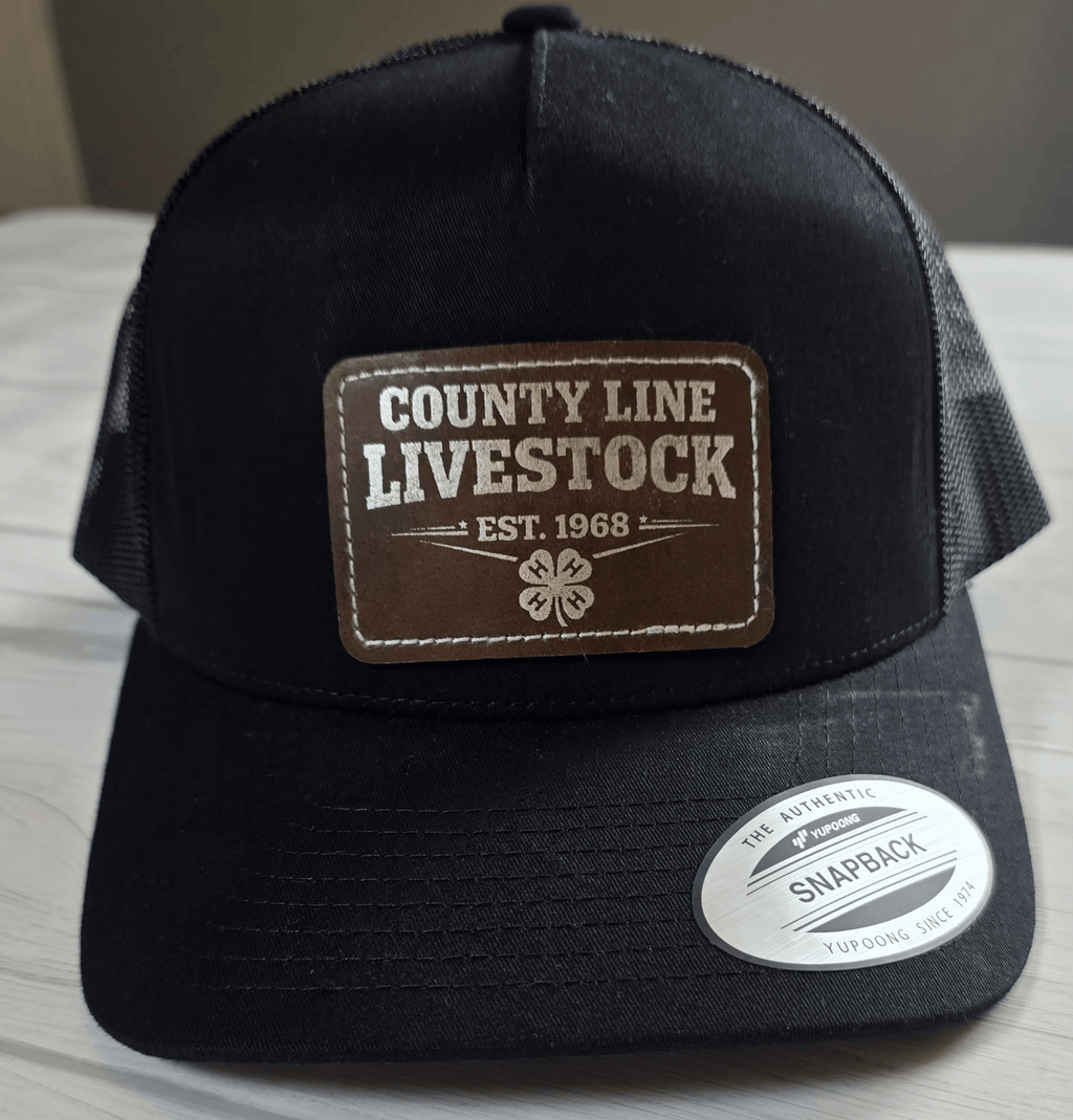 Leather Patch Snapback Trucker Hats