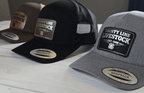 Leather Patch Snapback Trucker Hats