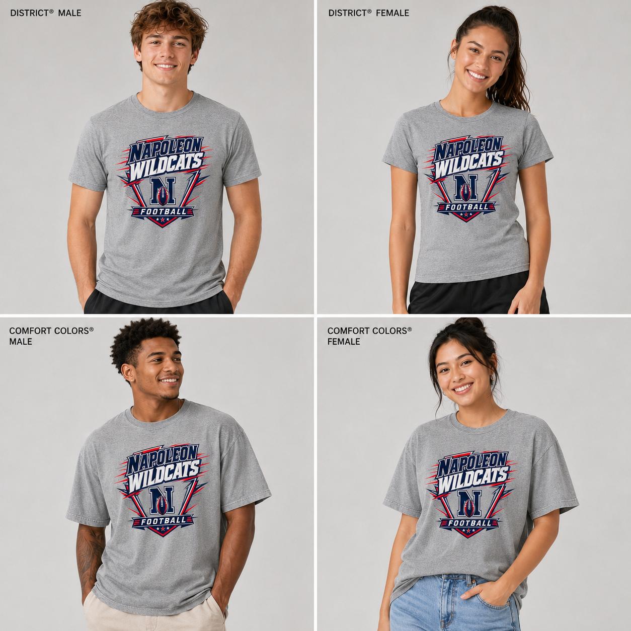 Napoleon Football T Shirt Design 11