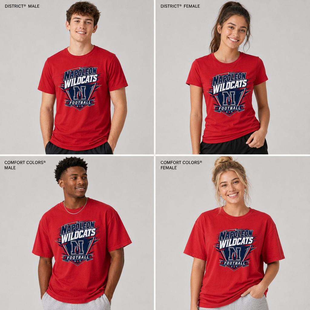 Napoleon Football T Shirt Design 11