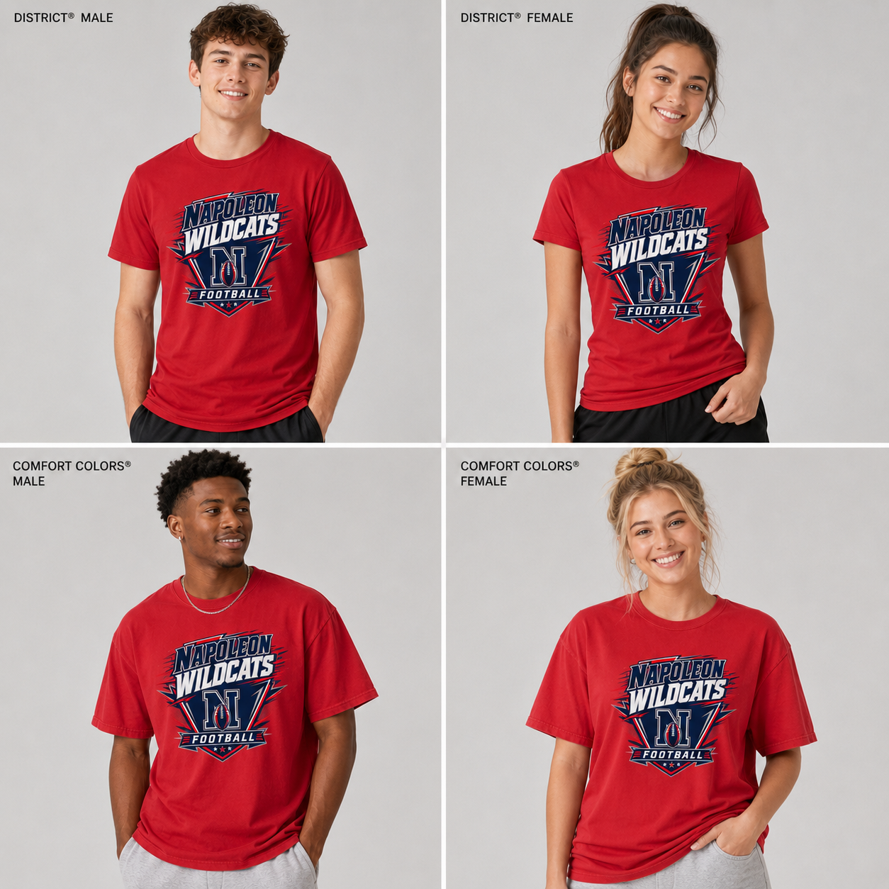 Napoleon Football T Shirt Design 11