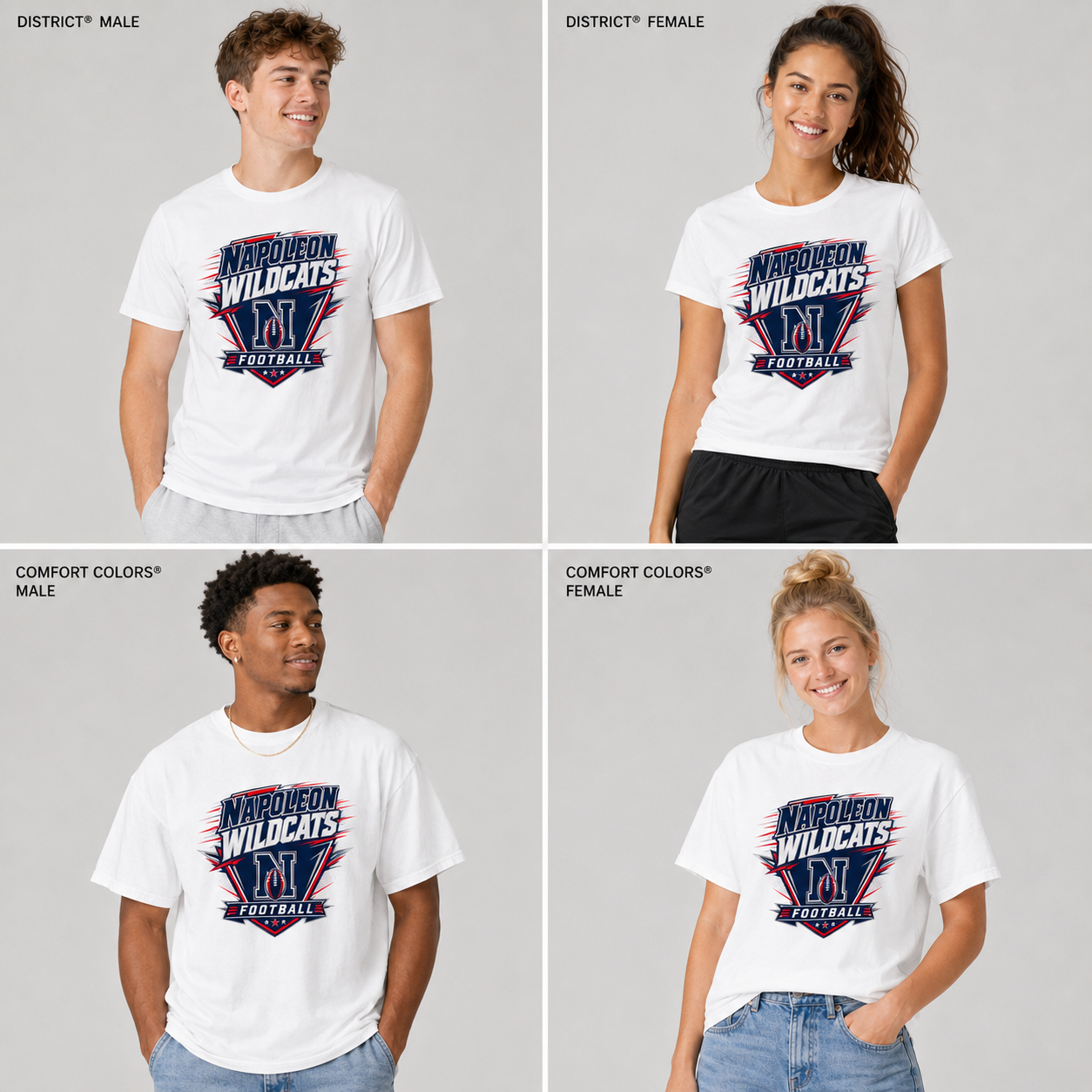 Napoleon Football T Shirt Design 11