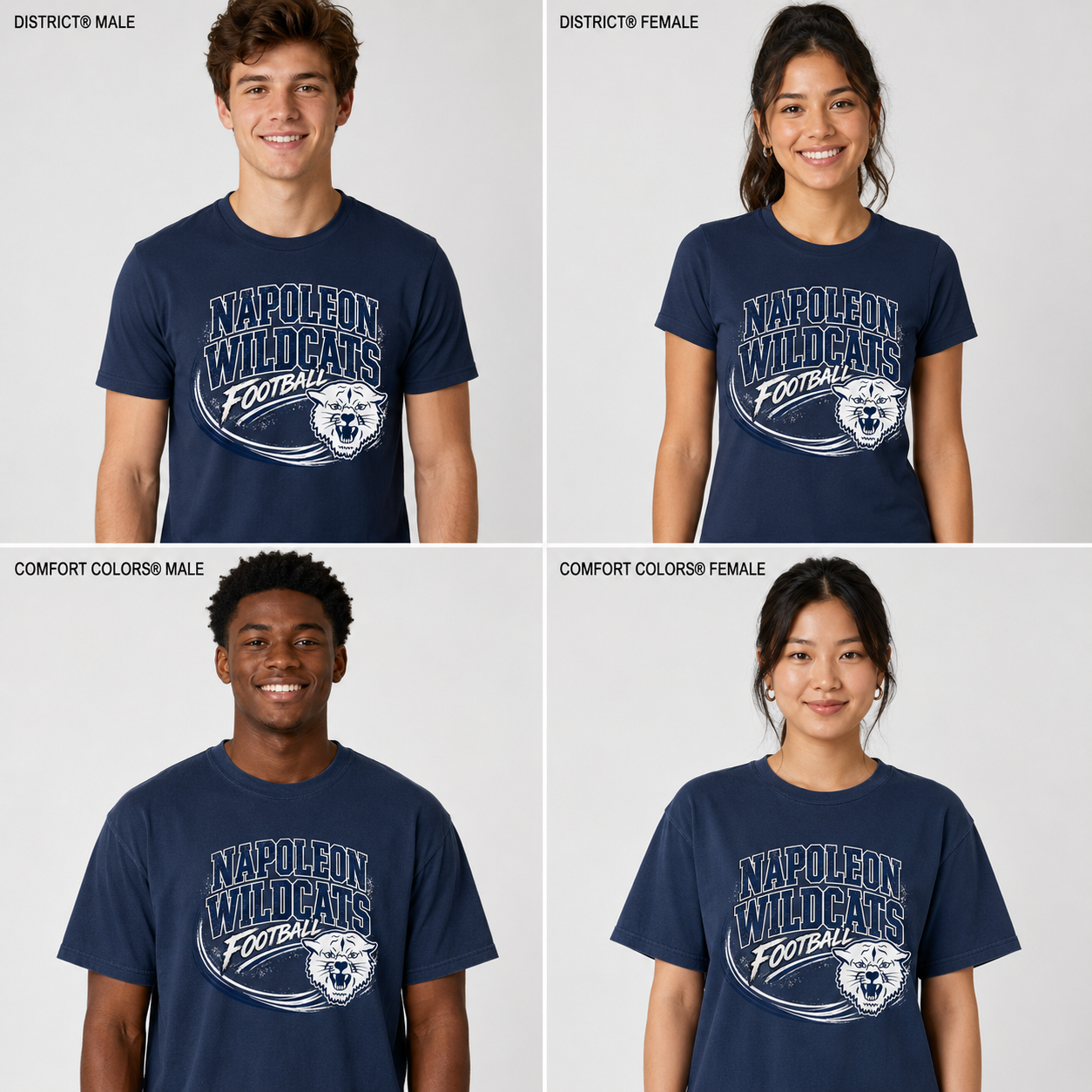 Napoleon Football T Shirt Design 14