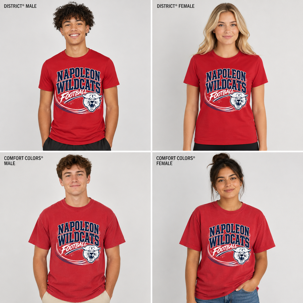 Napoleon Football T Shirt Design 14