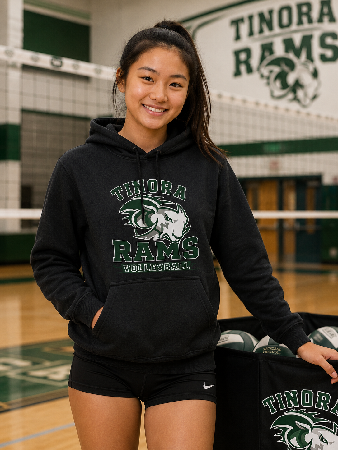 Tinora Rams Volleyball Hoodie Design 2
