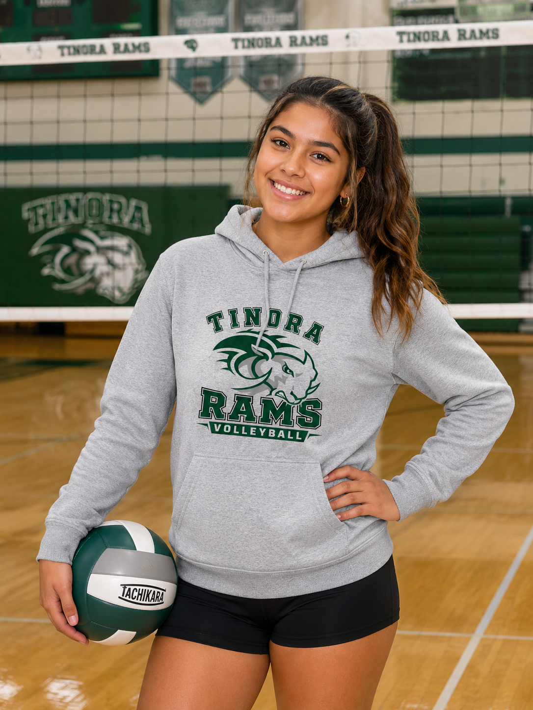 Tinora Rams Volleyball Hoodie Design 2