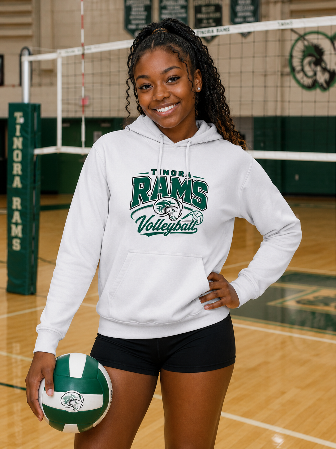 Tinora Rams Volleyball Hoodie Design 3