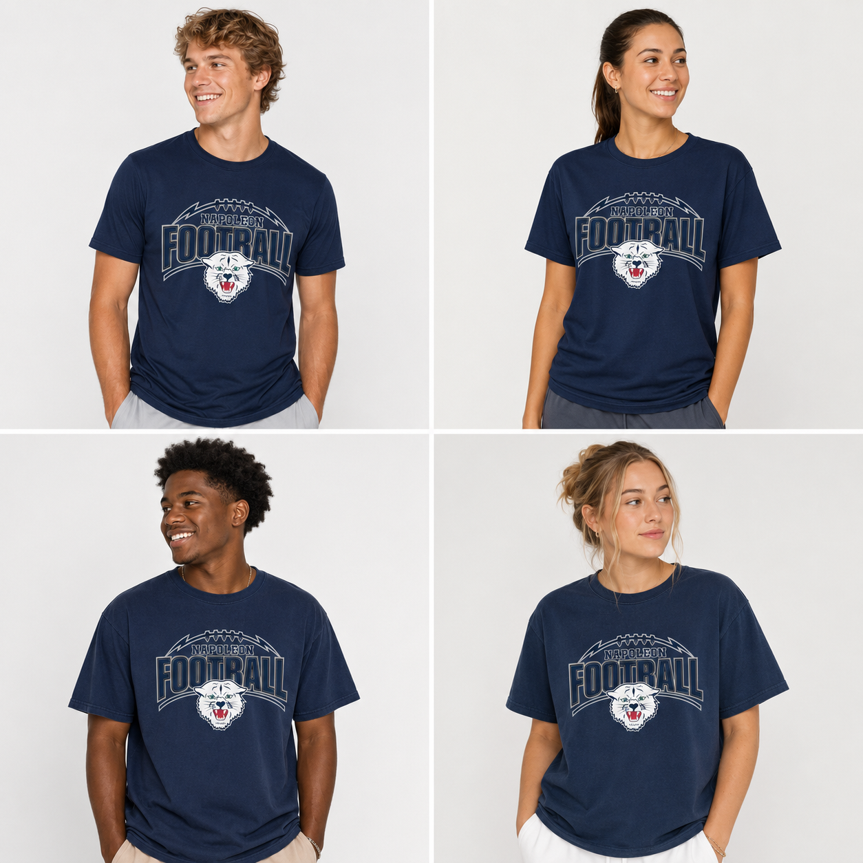 Napoleon Football T Shirt Design 8