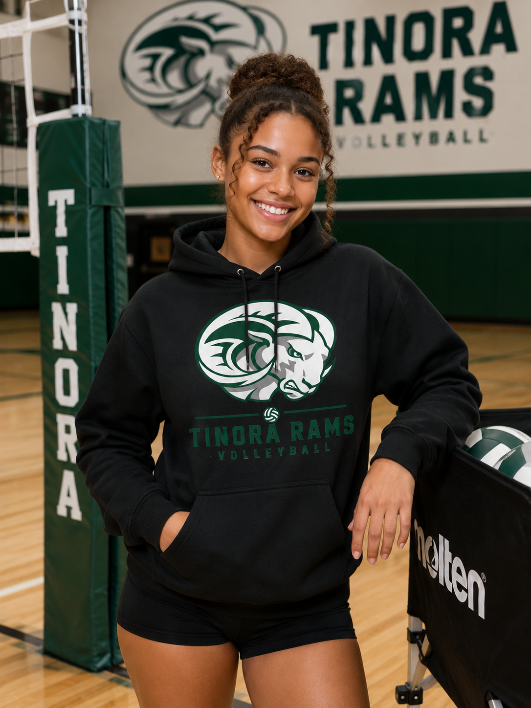 Tinora Rams Volleyball Hoodie Design 9