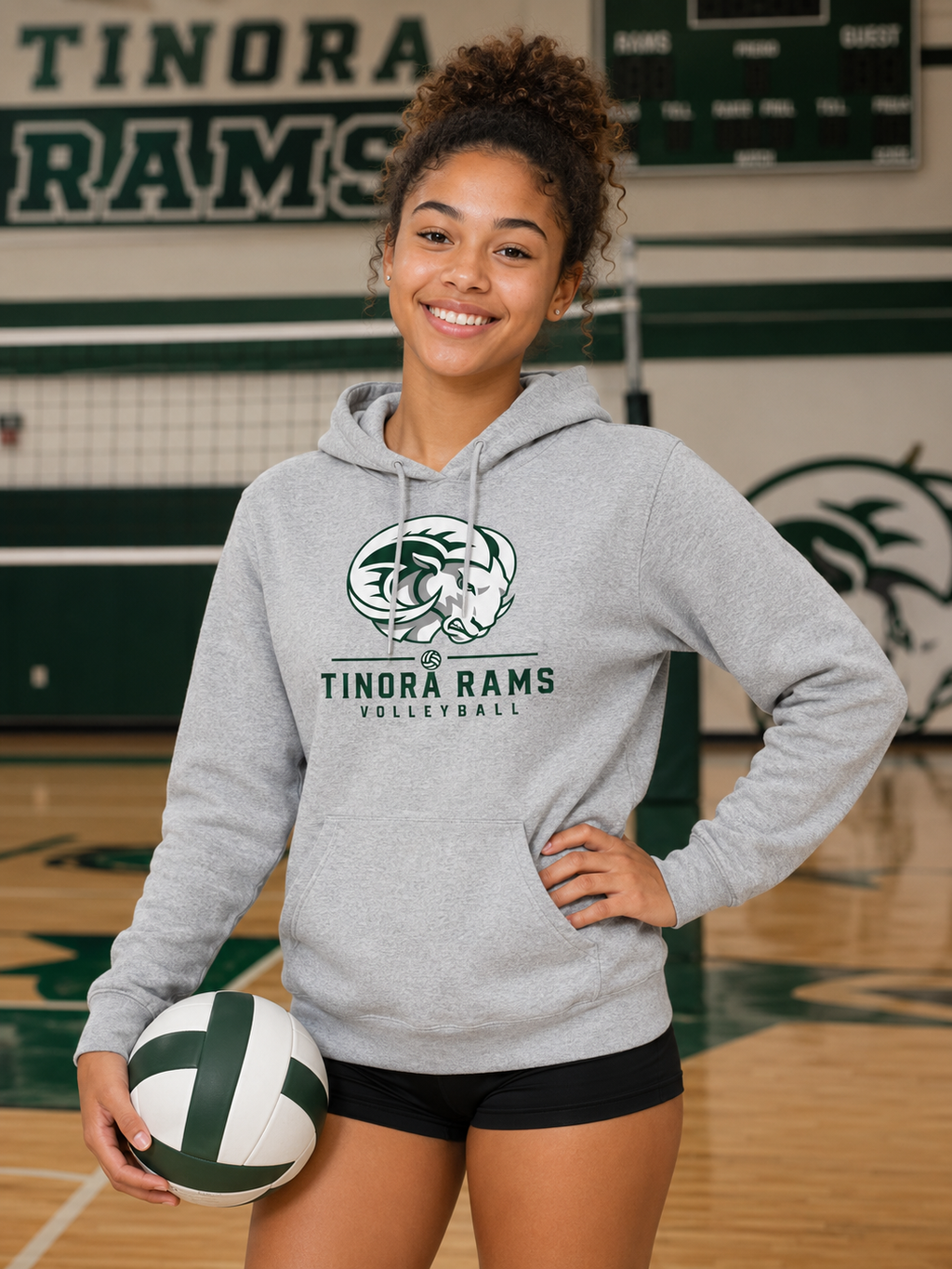 Tinora Rams Volleyball Hoodie Design 9
