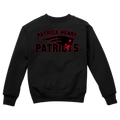 Blackout w/ Red Outline Patrick Henry Patriots Crewneck Sweatshirt