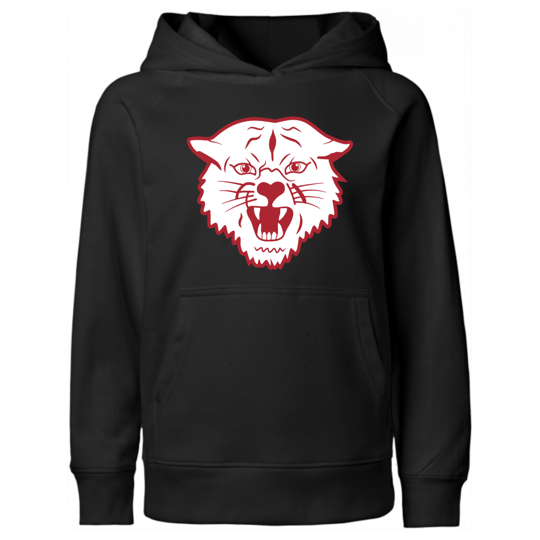 Red / White Napoleon Wildcat Hooded Sweatshirt