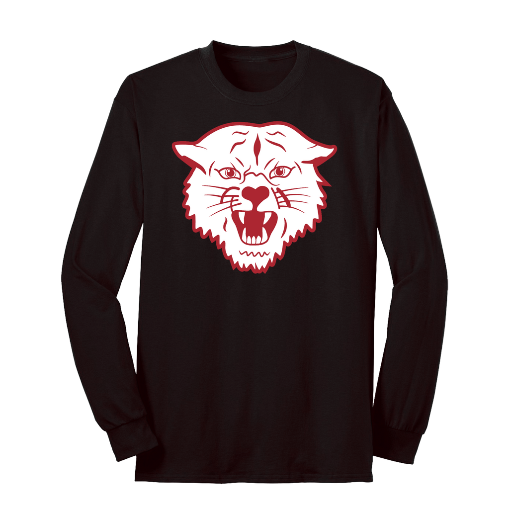 Red / White Napoleon Wildcat Long Sleeve Tee