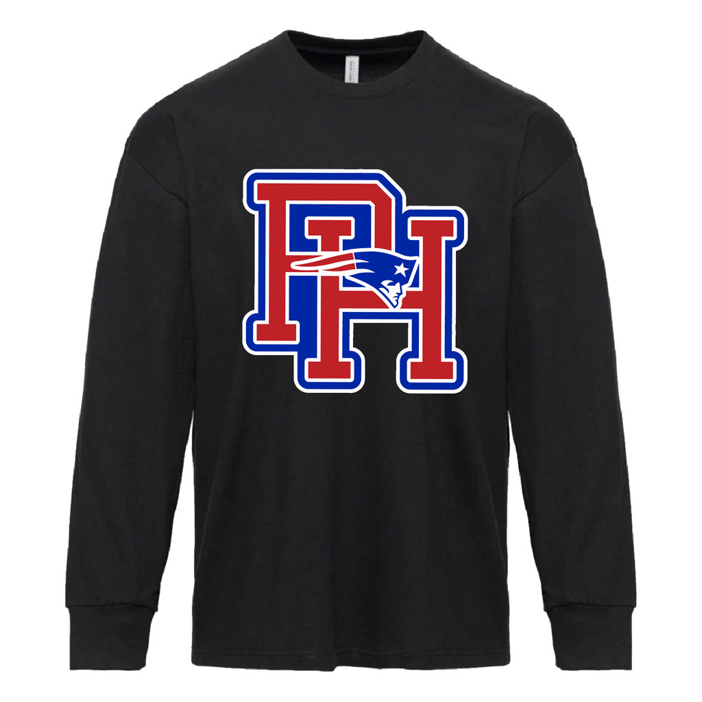 Patrick Henry Patriots Logo Combo Long Sleeve Tee