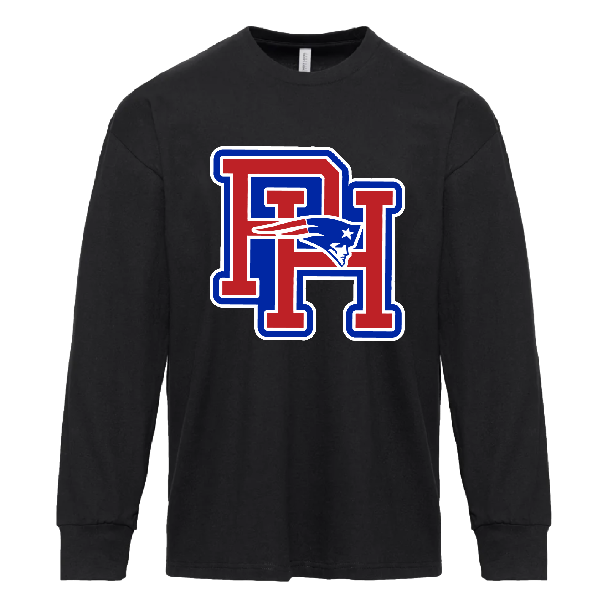 Patrick Henry Patriots Logo Combo Long Sleeve Tee