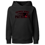 Blackout w/ Red Outline Patrick Henry Patriots Hooded Sweatshirt