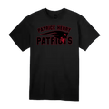 Blackout w/ Red Outline Patrick Henry Patriots Short Sleeve Tee