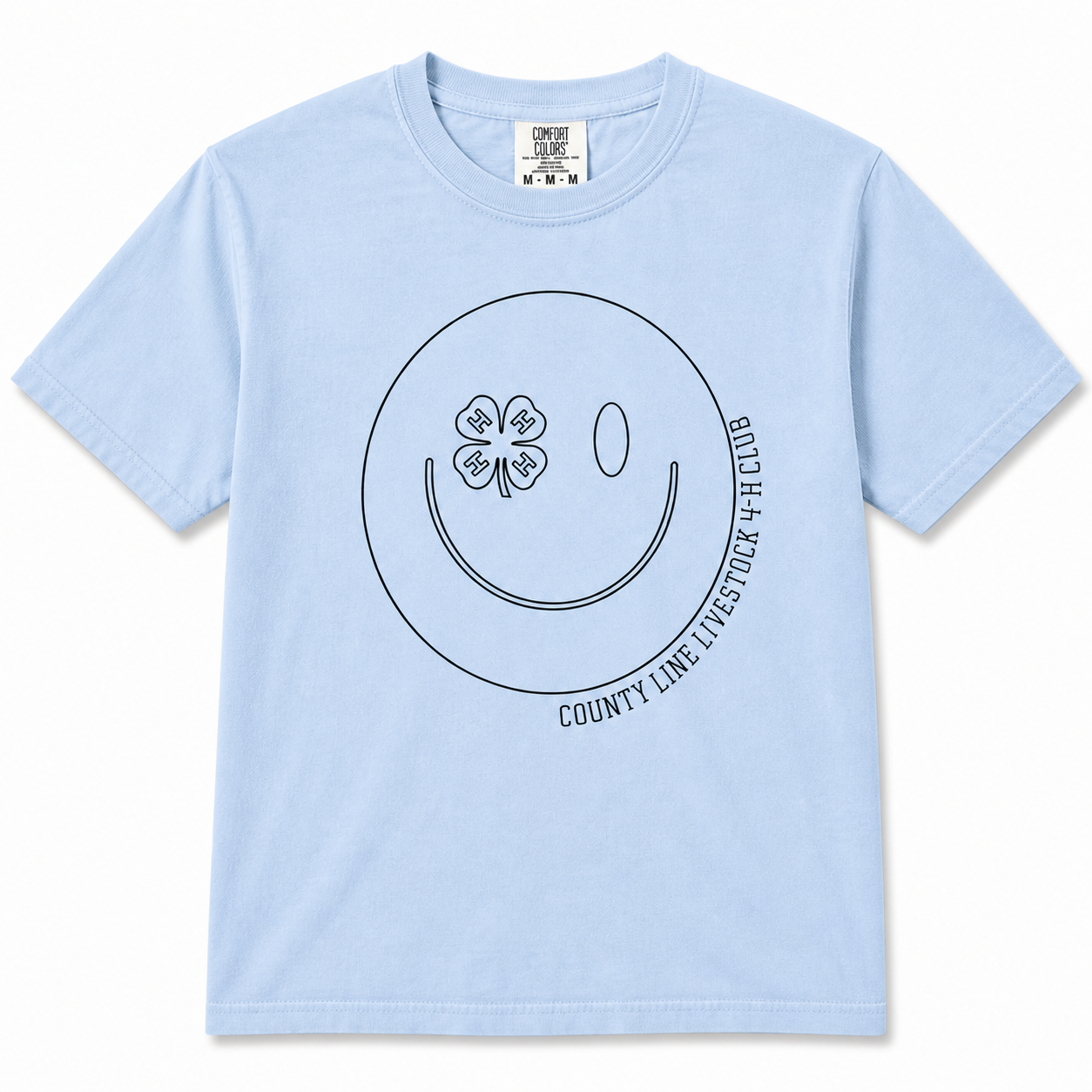 County Line Pastel Shirts Multiple Colors Adult and Youth Sizing