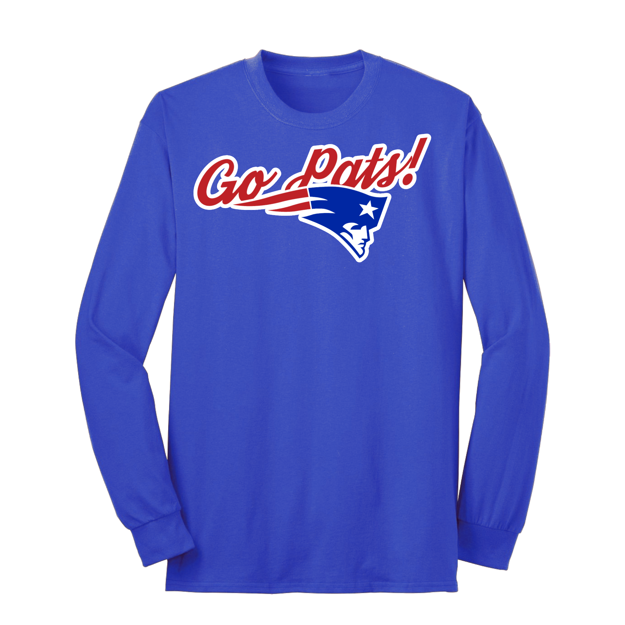 Patrick Henry "Go Pats!" Long Sleeve Tee