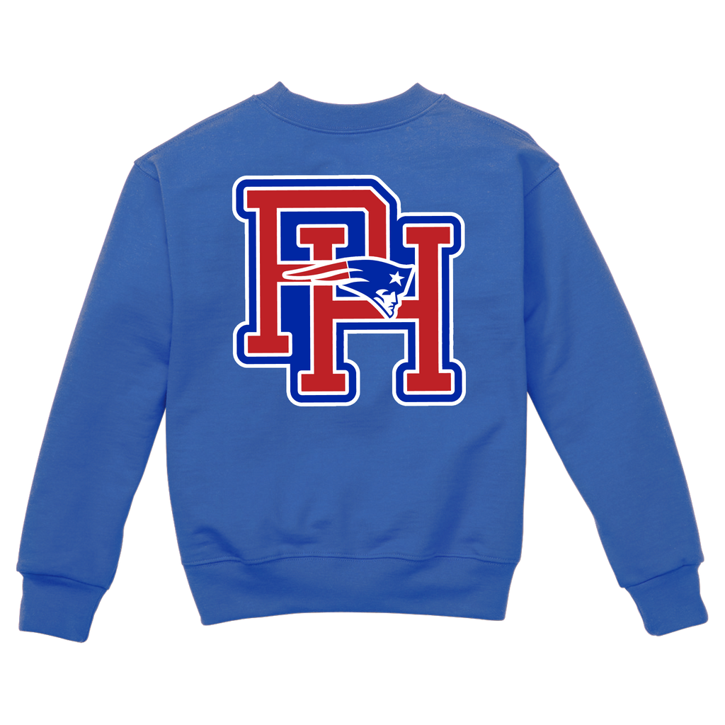 Patrick Henry Patriots Logo Combo Crewneck Sweatshirt