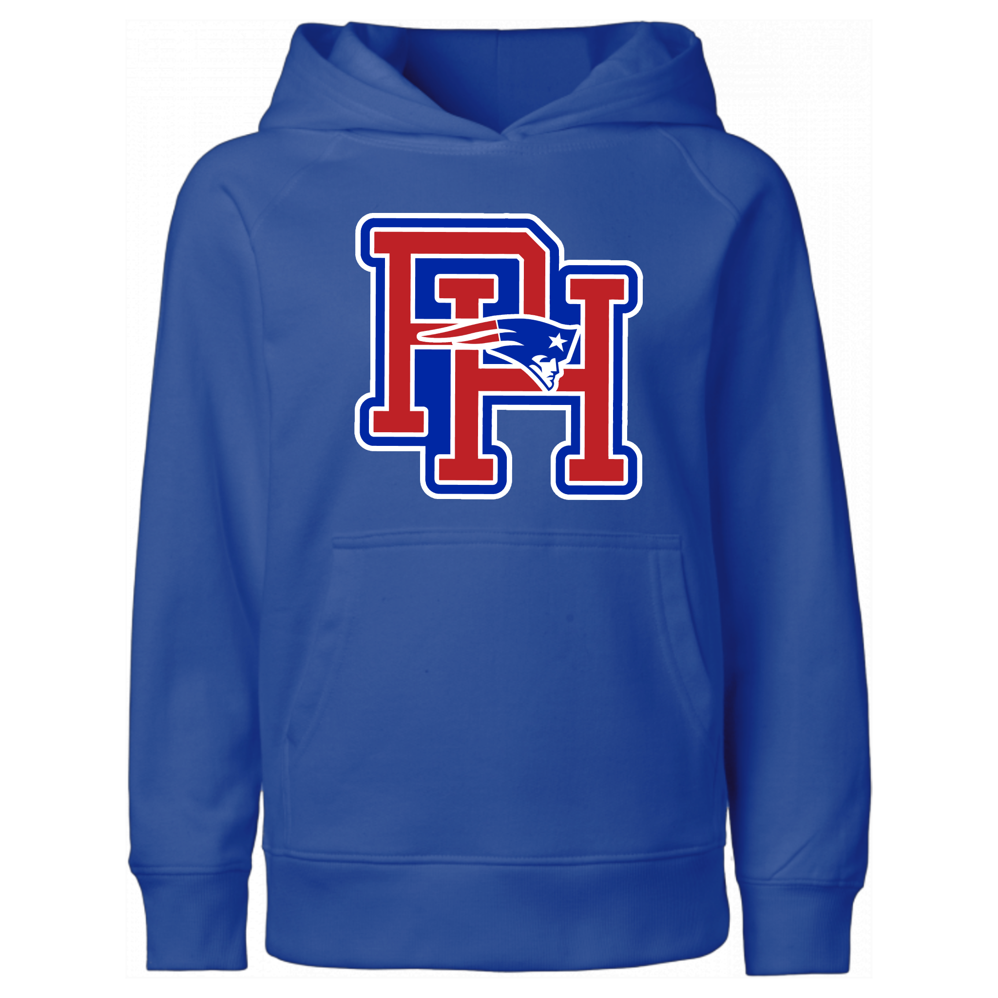 Patrick Henry Patriots Logo Combo Hooded Sweatshirt