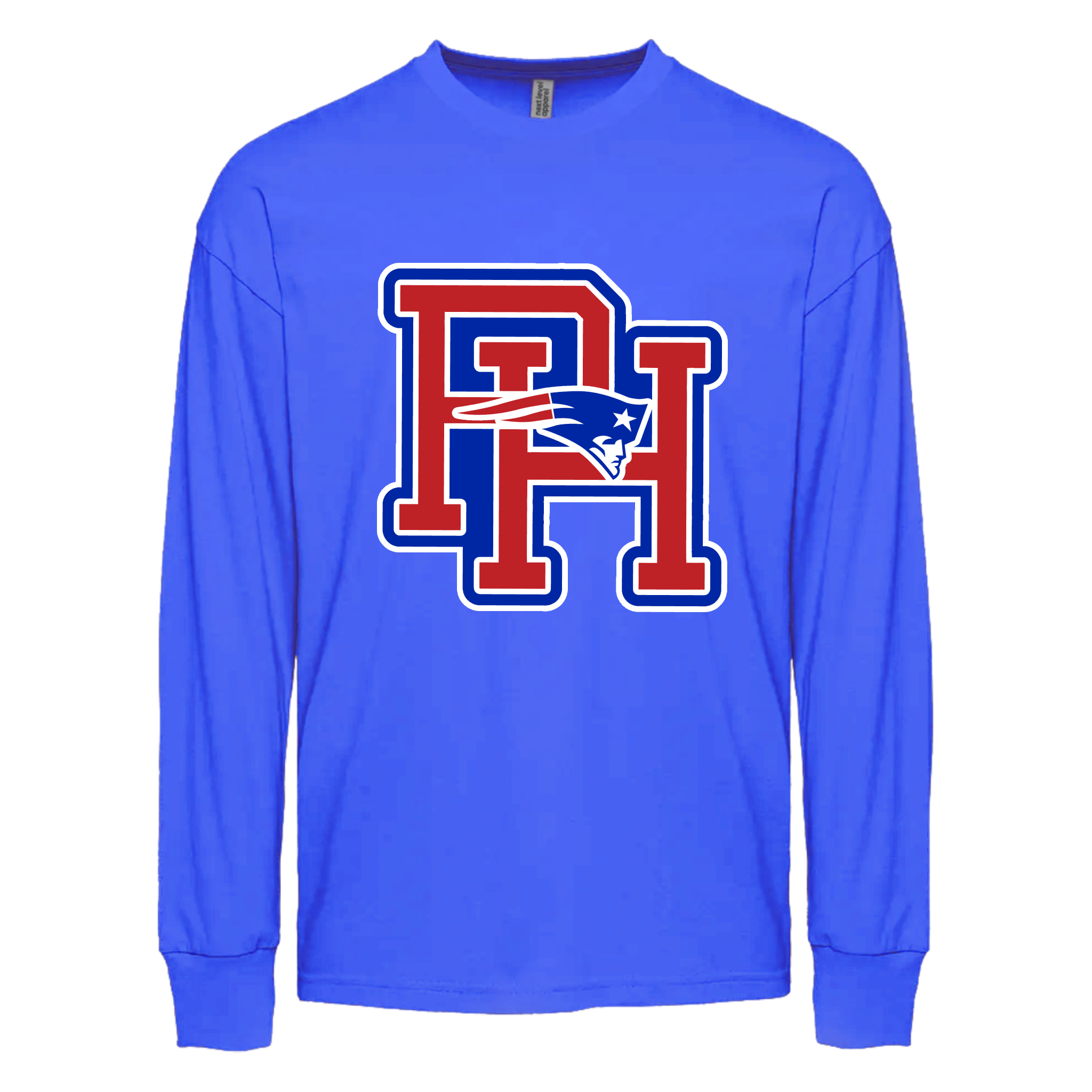 Patrick Henry Patriots Logo Combo Long Sleeve Tee