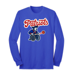 Patriots Minuteman Basketball Cannon Long Sleeve Tee