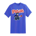 Patriots Minuteman Basketball Cannon Short Sleeve Tee