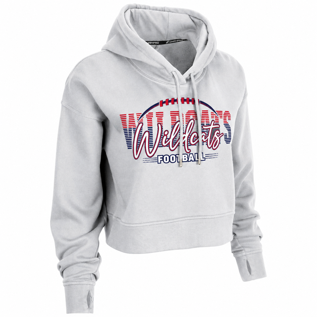 Womens VICTORY FLEECE WOMEN'S CROP HOODIE VFCH1