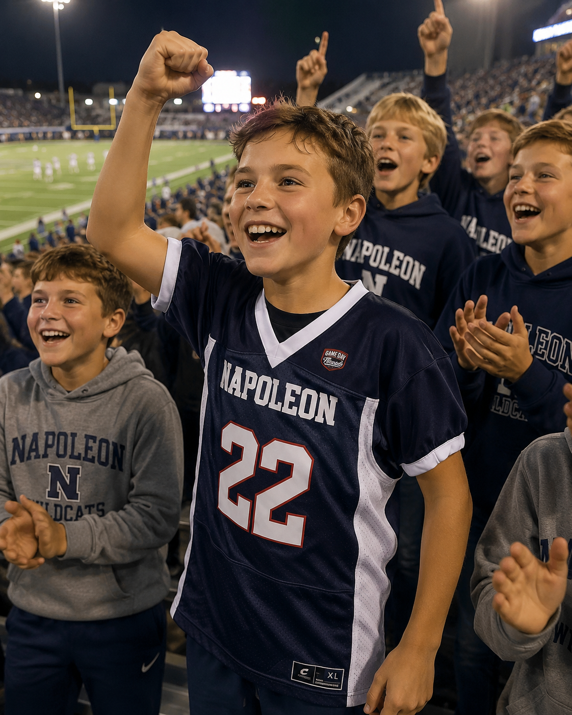 Replica Napoleon Wildcats Jersey