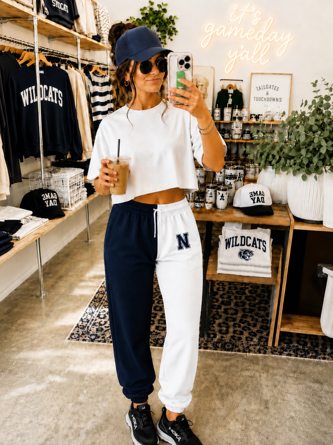 Napoleon Wildcats Split Color Jogger Design 1
