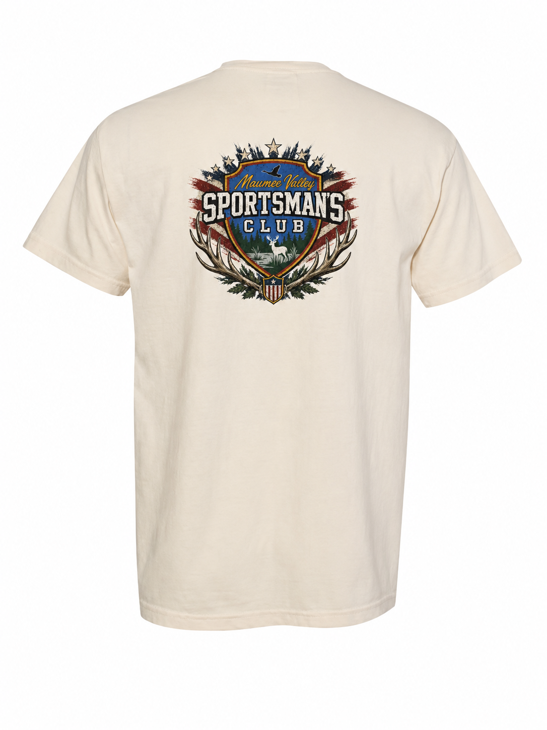 Maumee Valley Sportsmans Club T shirts Comfort Colors Heavyweight T shirt