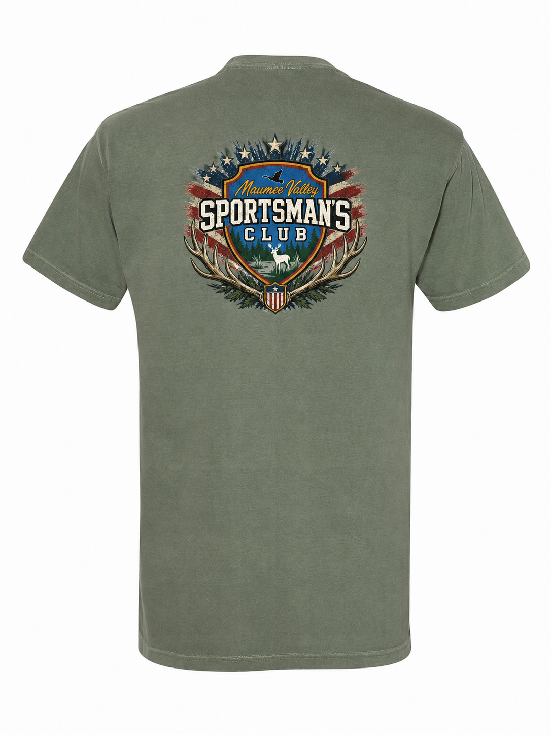 Maumee Valley Sportsmans Club T shirts Comfort Colors Heavyweight T shirt