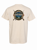 Shotgun and Reel Design Comfort Colors Heavyweight T shirt