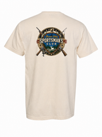 Shotgun and Reel Design Comfort Colors Heavyweight T shirt