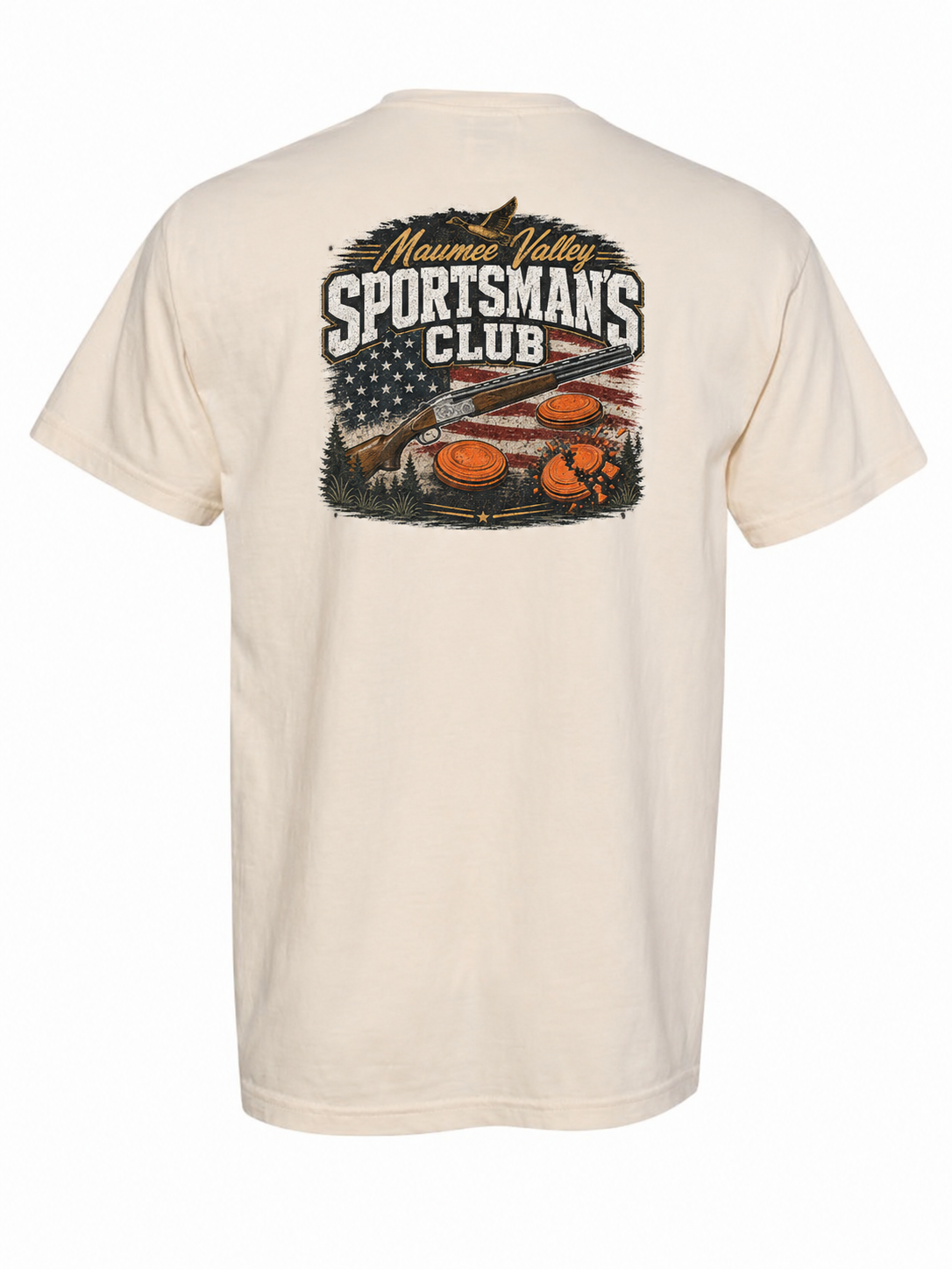 Sport Clays Design Comfort Colors Heavyweight T shirt
