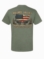 USA Pistols Design Comfort Colors Heavyweight T shirt