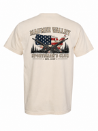 USA Target Rifles Design Comfort Colors Heavyweight T shirt