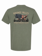 USA Target Rifles Design Comfort Colors Heavyweight T shirt