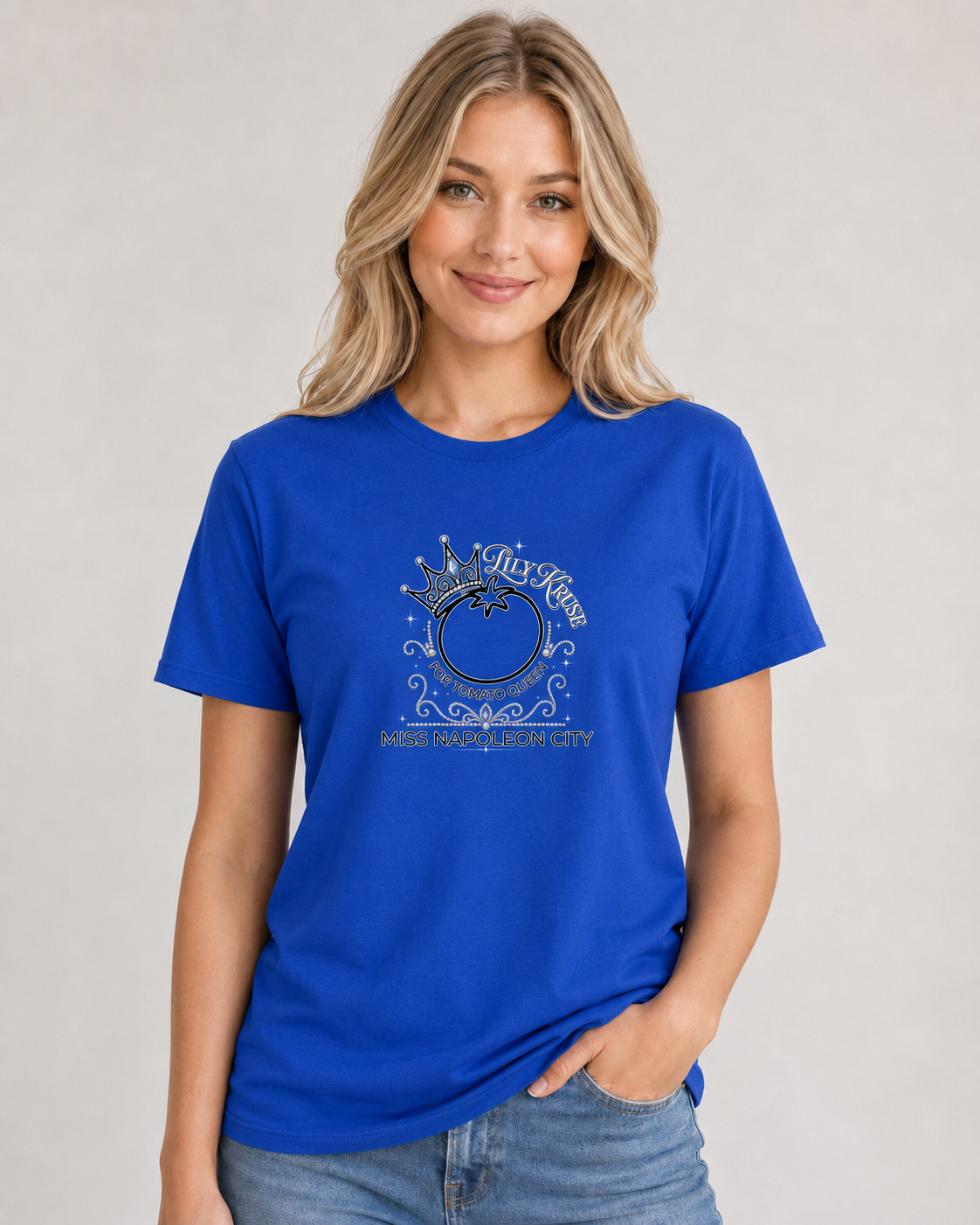 Lily Kruse Miss Napoleon City Pageant T shirt