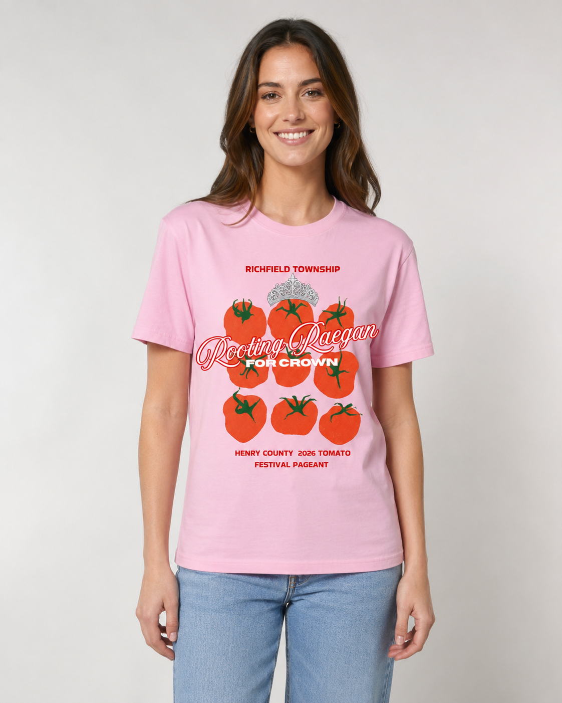 Rooting for Raegan Pageant T Shirt Youth and Adult Sizing