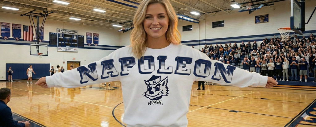 Napoleon Retro Oversized Letters "LIMITED DROP"