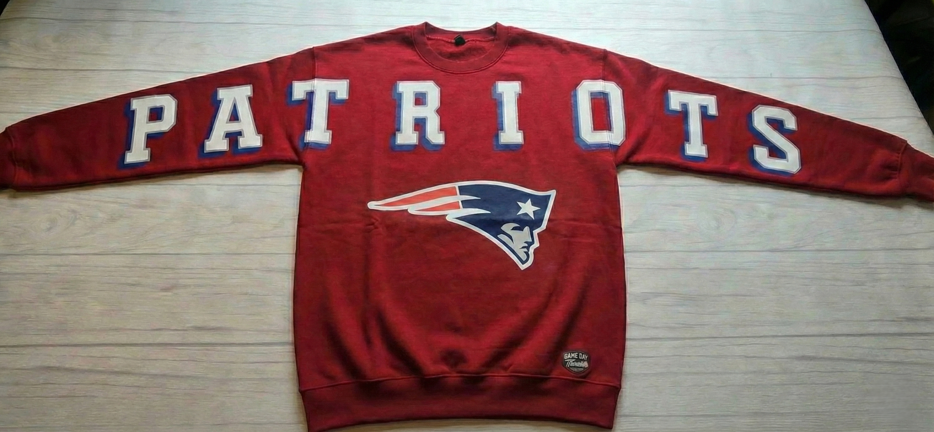 Patrick Henry "Oversize Letters Patriots" Crewneck Youth & Adult
