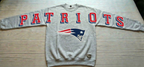 Patrick Henry "Oversize Letters Patriots" Crewneck Youth & Adult