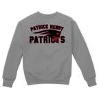 Blackout w/ Red Outline Patrick Henry Patriots Crewneck Sweatshirt