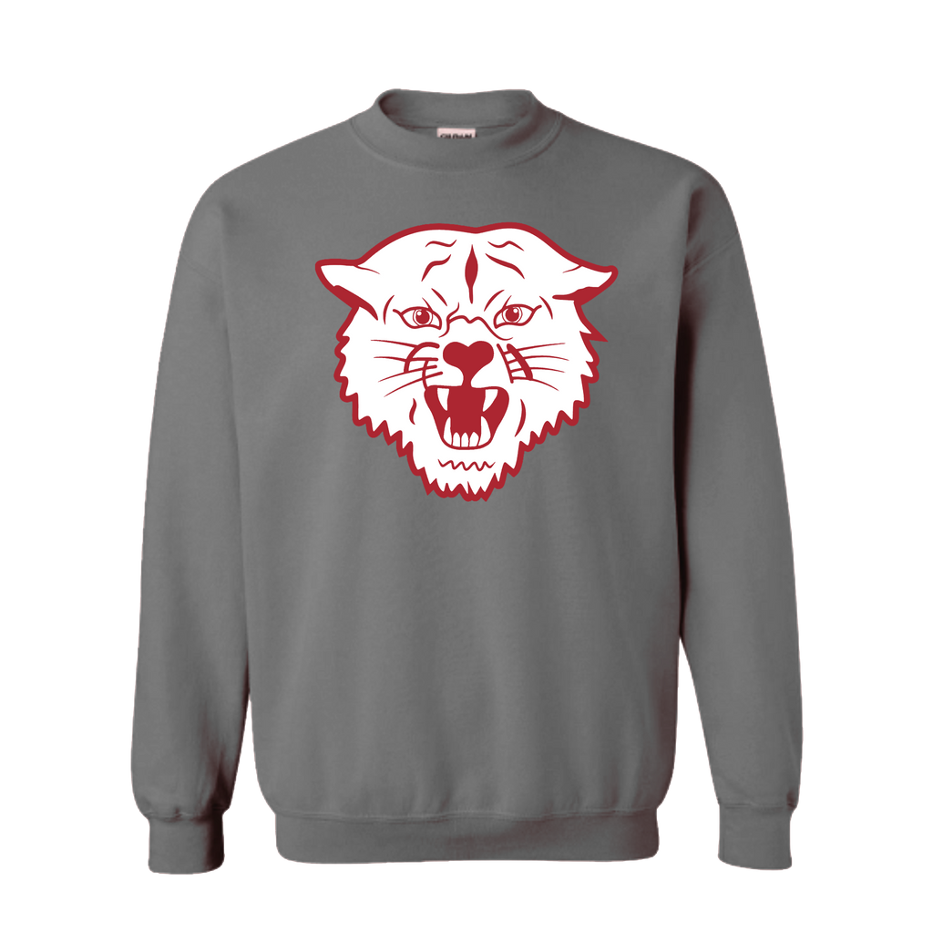 Red / White Napoleon Wildcat Crewneck Sweatshirt
