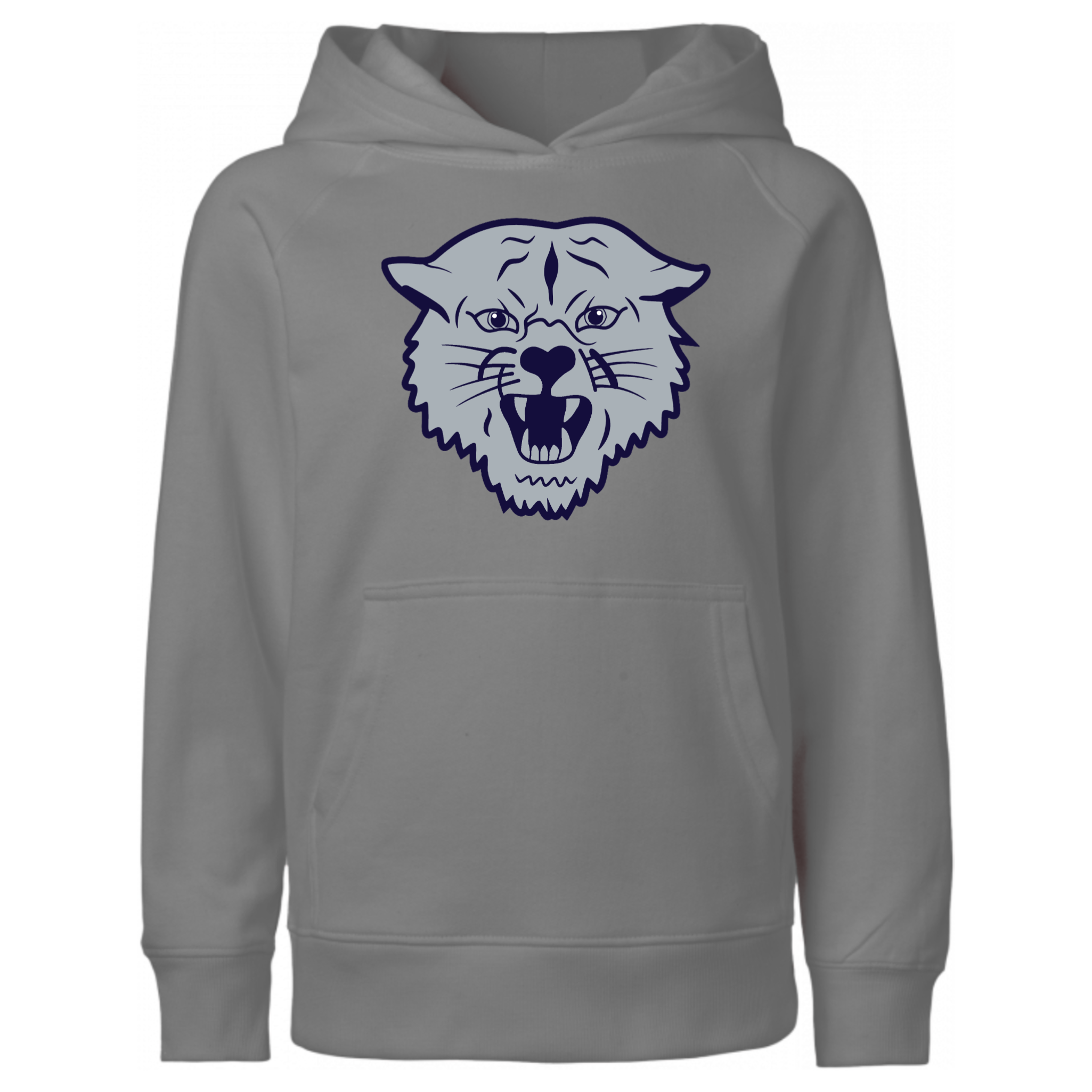 Gray / Navy Napoleon Wildcat Hooded Sweatshirt