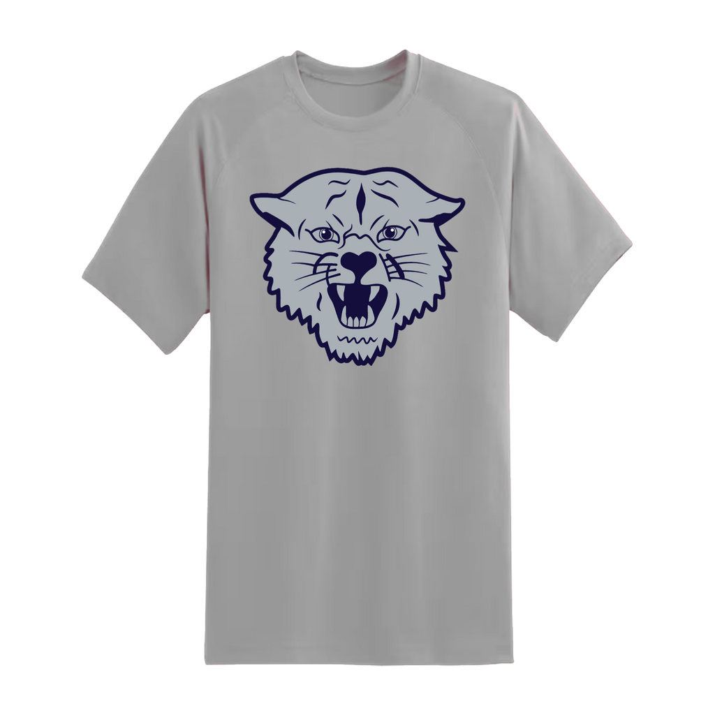 Gray / Navy Napoleon Wildcat Short Sleeve Tee